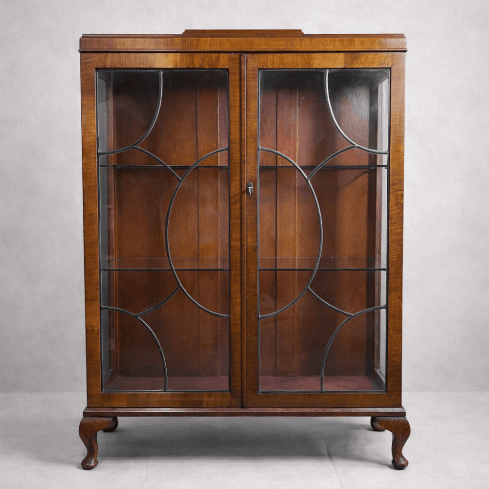 1930s Mahogany & Astragal Glazed Display Cabinet