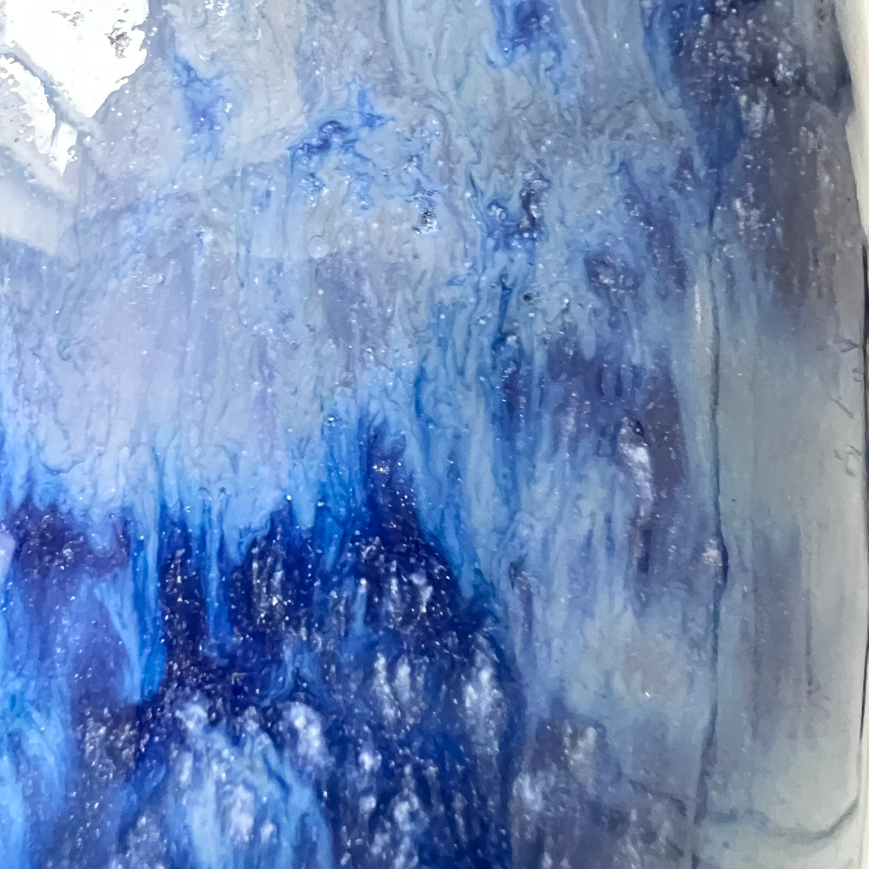 Antique Royal Doulton Lambeth Drip Glaze Vase detail 4