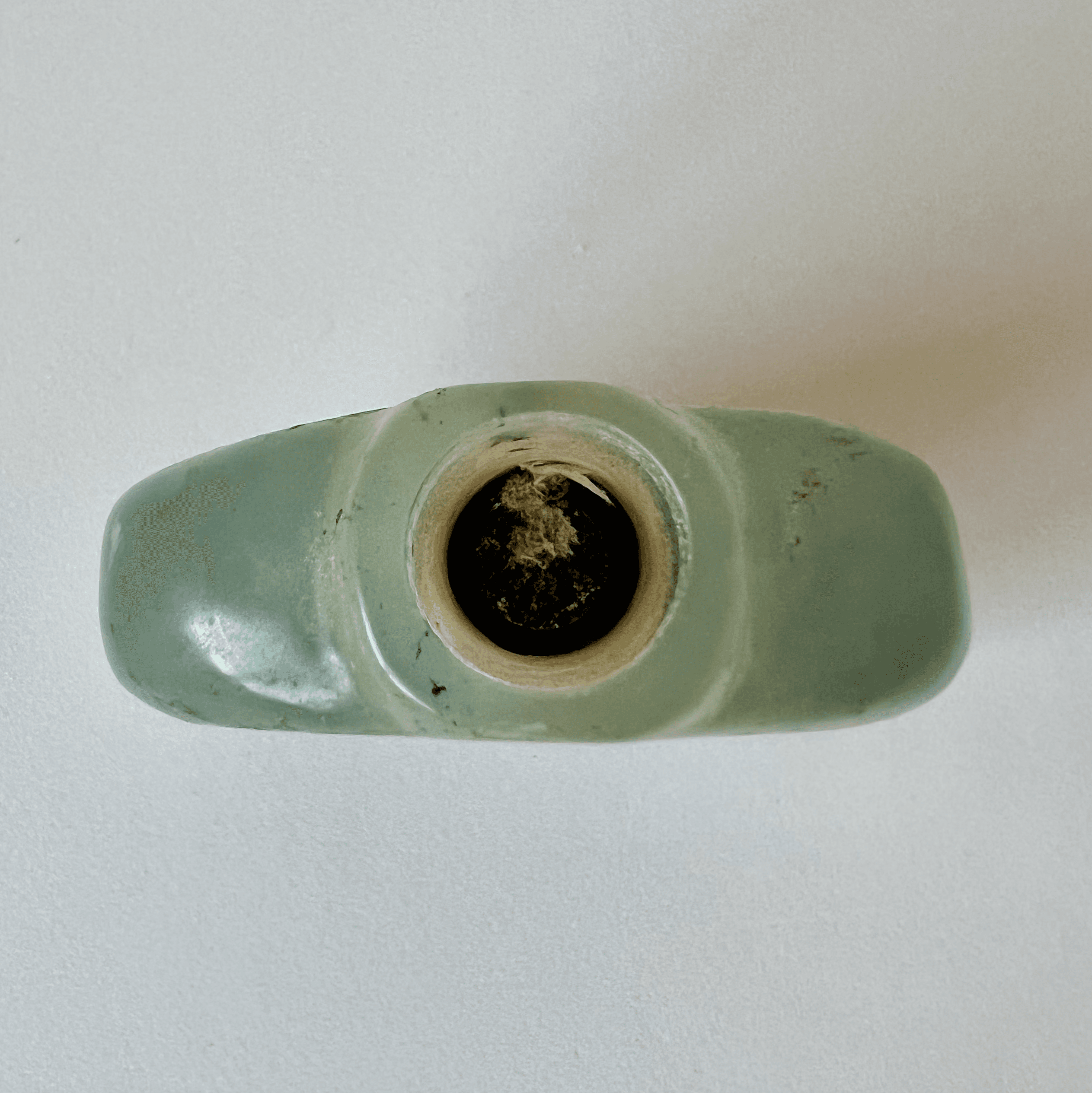 Vintage Carved Hardstone Snuff Bottle detail 6
