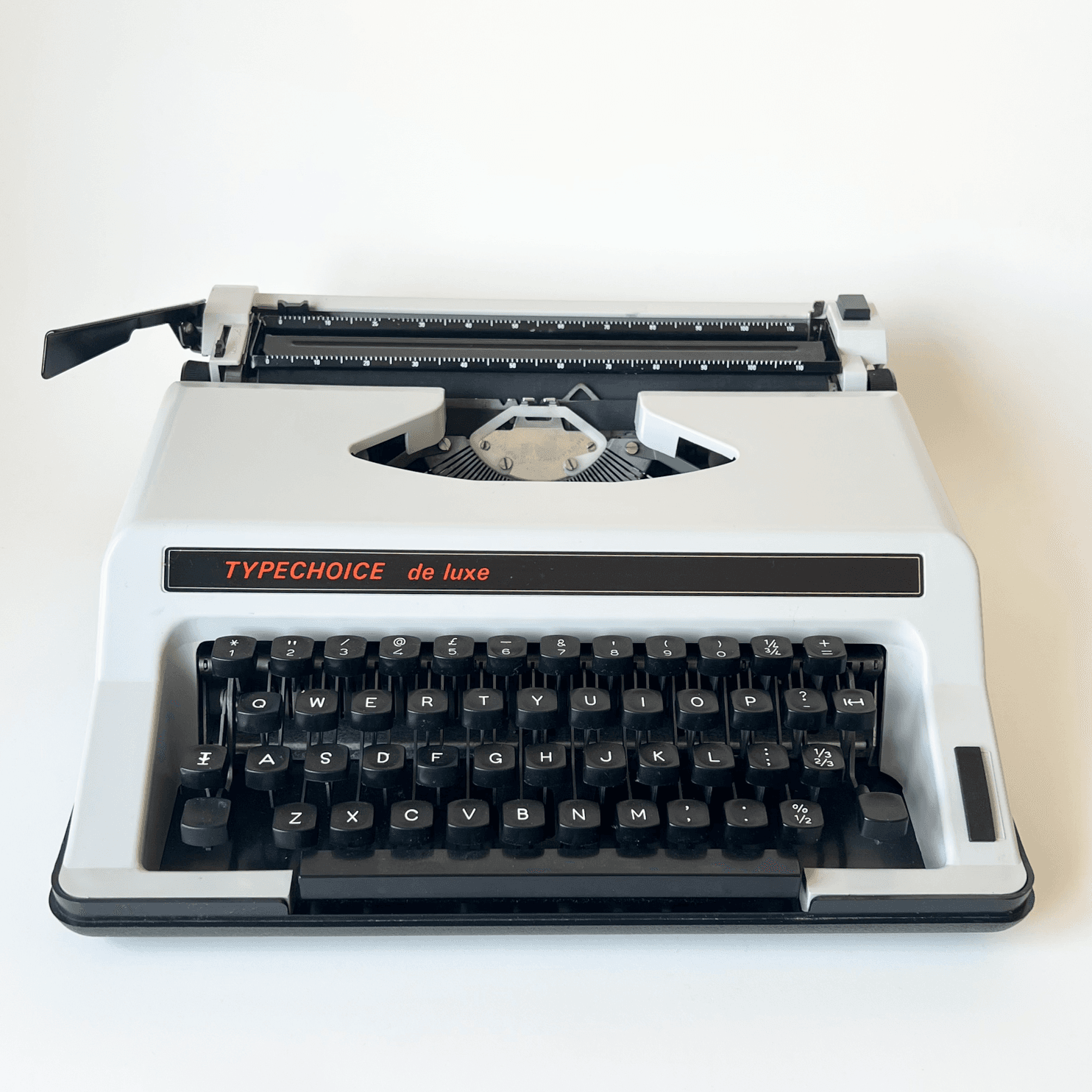 Vintage Typechoice De Luxe Manual Typewriter