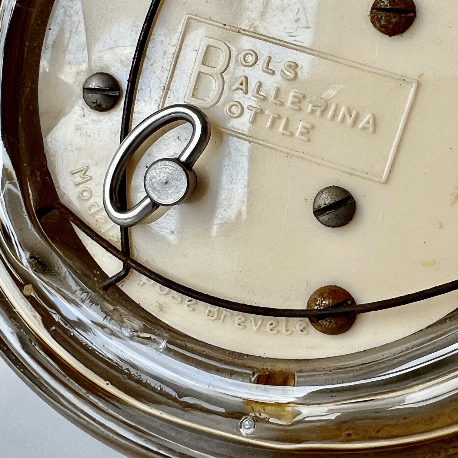 Vintage Bols Ballerina Musical Bottle detail 5