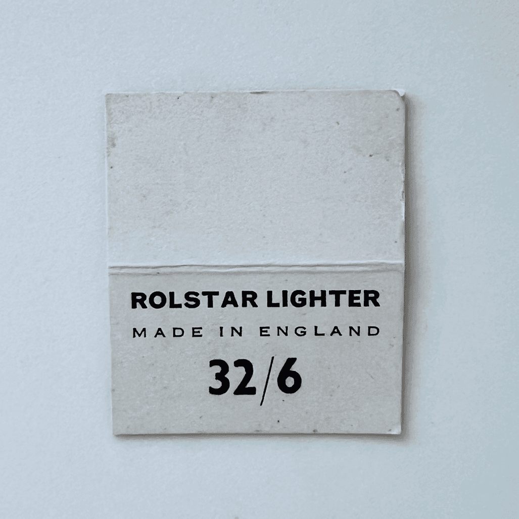 Vintage Rolstar Table Lighter with Veteran Car Motif detail 8