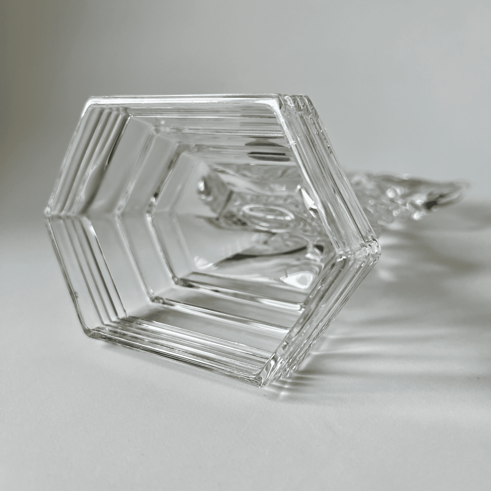 Vintage Italian Lead Crystal Ballroom Dancers Sculpture detail 5