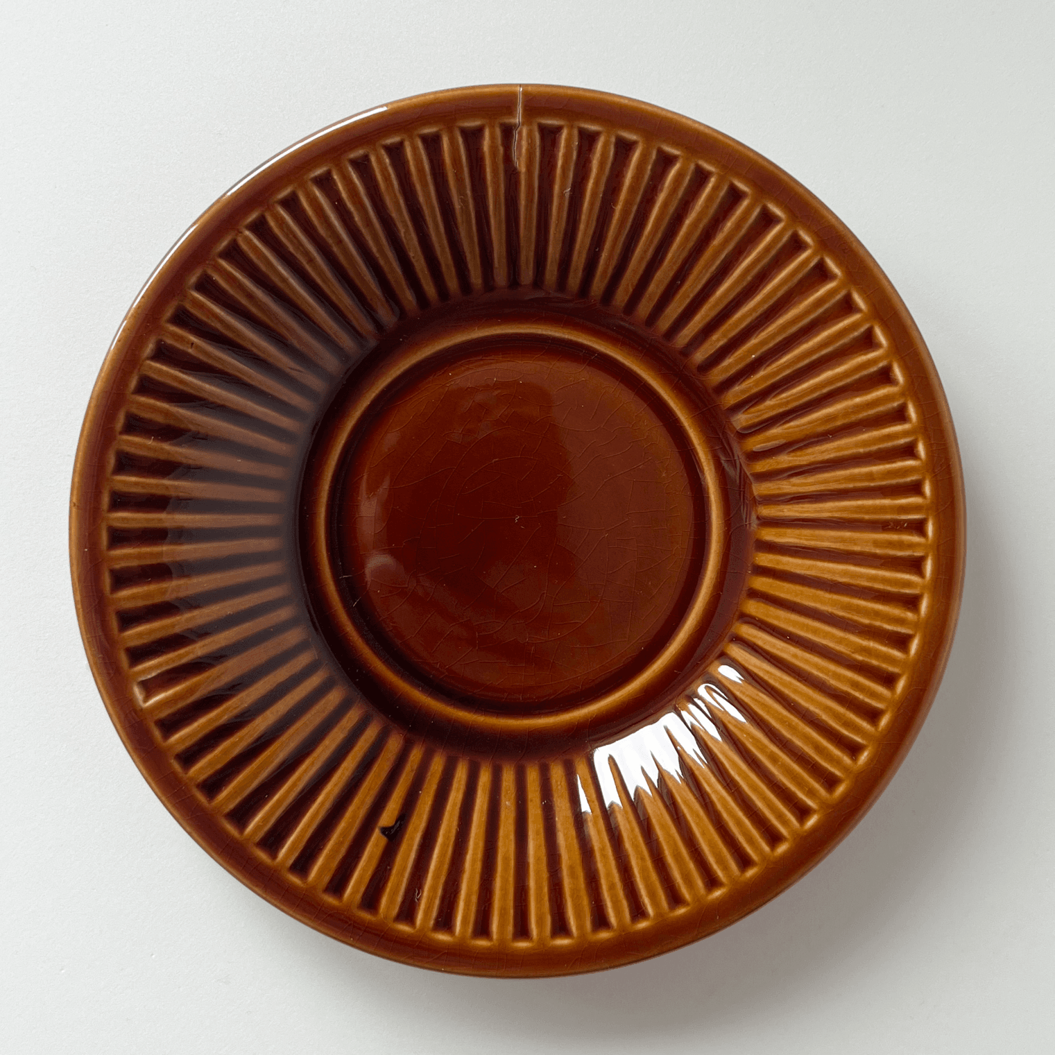 Vintage Tiko Brown Ceramic Coffee Set detail 3